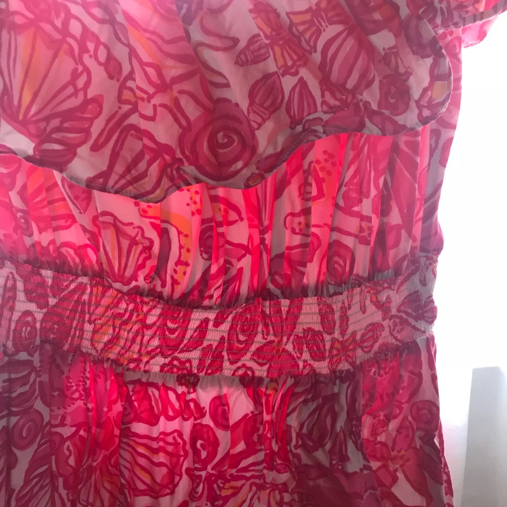 Lilly Pulitzer One shoulder Dress